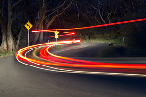 Creative Photography course in Blue Mountains. Long Shutter Speeds.